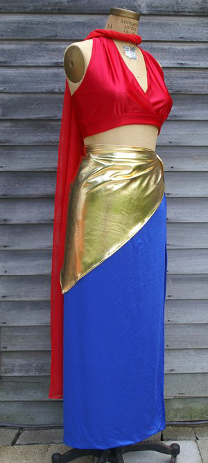 Wonder Woman Vintage Dress Cosplay Costume 16091425